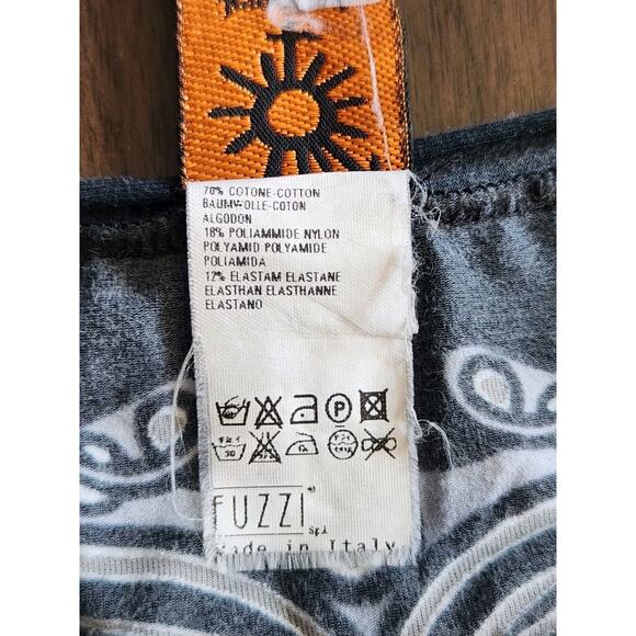 Jean Paul Gaultier SS 1996 Semi Sheer T Shirt With Black Mesh and Morph Size M - Picture 4 of 8